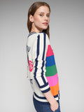 Multicolour Tennis knit