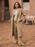 Charm coat in camel