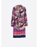 Cachemir print dress