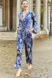 Fenn jumpsuit in moonlight blue gold