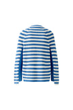 Ruby  Sweater in Blue and White Stripe