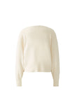 Cozy Knot Sweater in Off White