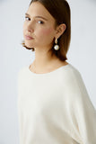 Cozy Knot Sweater in Off White