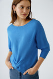 Cozy Sweater in Radient Blue