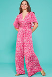 Dokata jumpsuit in Elba pink