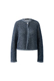 Blue Cardigan with Lurex Detailing