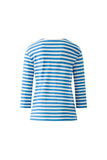 Sunala Tshirt in Blue and White Stripes