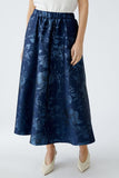 Rock Skirt in navy Jacquard