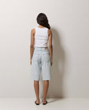 Light colour denim  bermudas