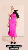 Kennedy Bow Dress in Pink