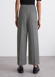 Grey patterned culottes