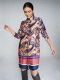 Cachemir print dress