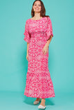 Gabriella dress Elba pink