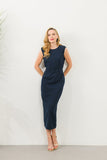 Ava Navy Dress