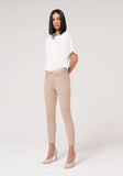 Perfect shape Bella pant in biscuit