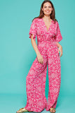 Dokata jumpsuit in Elba pink