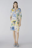 Shirt Dress in Summery Print