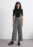 Grey patterned culottes