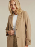 Charm coat in camel