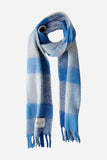 Super soft scarf in blue shades