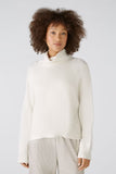 Slouchy poloneck in cream