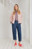 Elliott Jacket in Chalk Pink