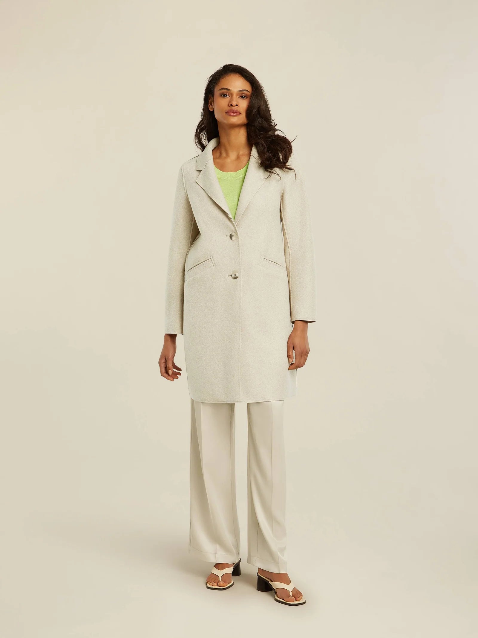 Jazzy Coat in Soft Melange