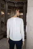 Marzo Cardi in beige and white