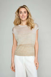 Sleeveless Sweater with Lurex