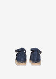 Suede Espadrilles Navy