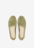 Suede Espadrilles Khaki