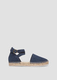 Suede Espadrilles Navy