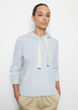 Relaxed hooded top